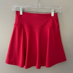 Red Baleaf Tennis Skirt, XS